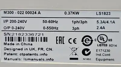 USED Emerson M300-02200024A