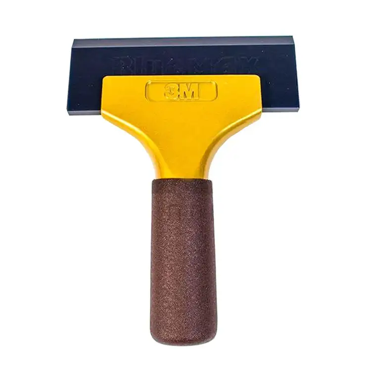 Used _UNKNOWN_ Long Handle Squeegee Vinyl Wrap Tint Scraper (20 x 13 cm) - Aluminium Janitorial Equipment Oklahoma US | Wide Image Solutions #1524993