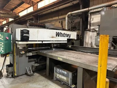 2012 W.A. WHITNEY 3400-XP Single Station Punches | Active Machinery Sales, Inc. (4)