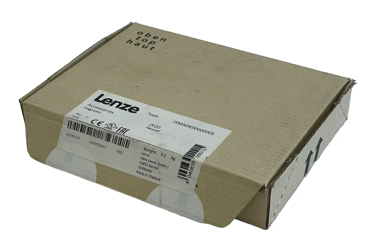 NEW LENZE I5MADK0000000S DIAGNOSTIC I500 KEYPAD MODULE