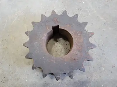 Double Single Roller Chain Sprocket DS100A17