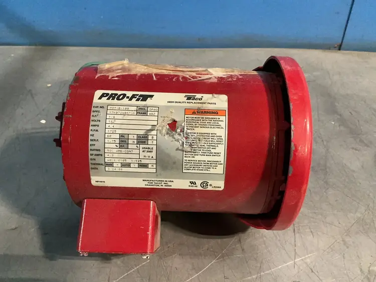 Used TACO MOTB100 Motors (misc) Ohio US | HGR 24 #1556780