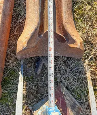 Used AFTERMARKET 12" DIAMETER X 33" LENGTH CABLE TOOL DRILLING CHISEL BIT Construction Equipment Parts Pennsylvania US | East West Machinery & Drilling #1417989