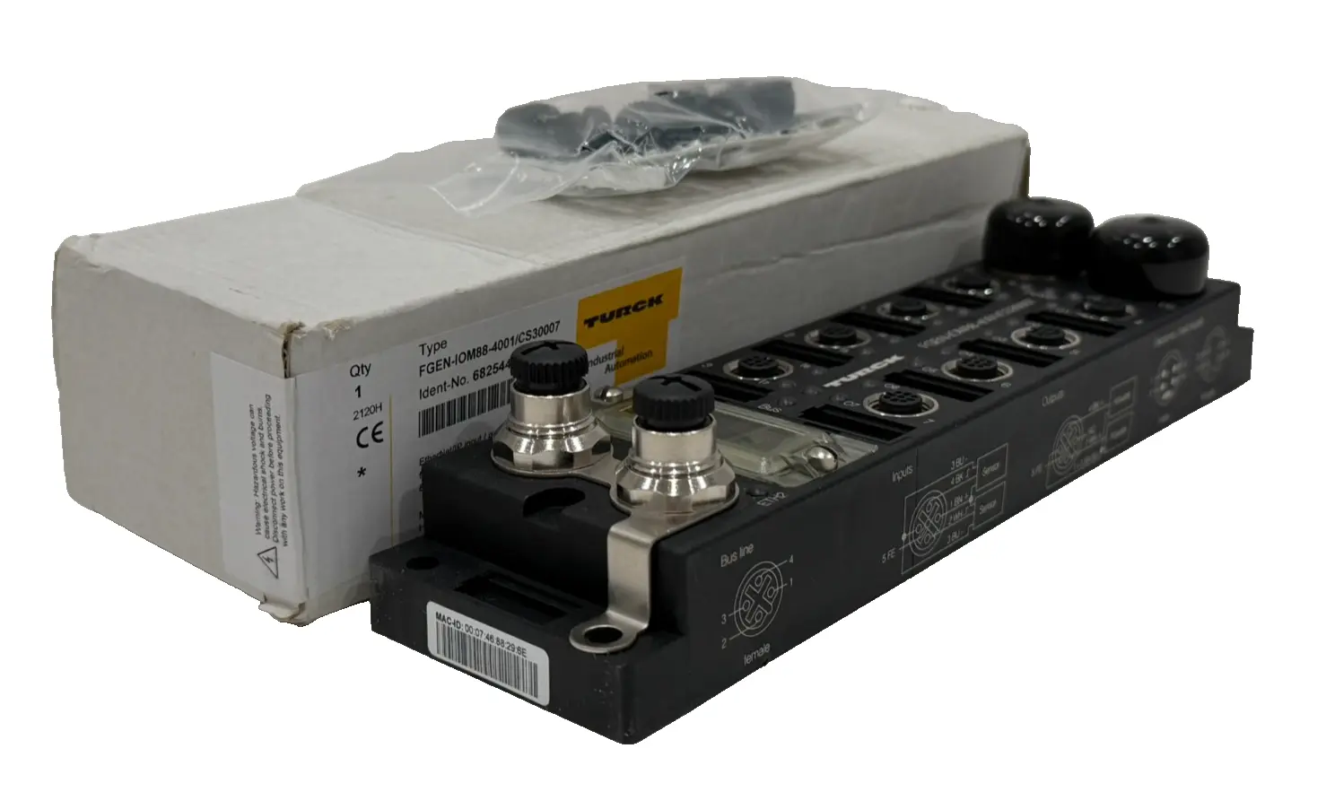 NEW TURCK FGEN-IOM88-4001/CS30007 I/O MODULE 6825443 FGENIOM884001CS30007