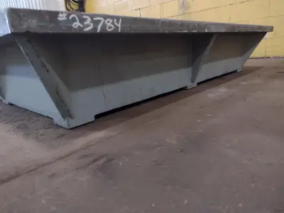 10' X 6' X 13" STEEL LAYOUT TABLE: STOCK #23784