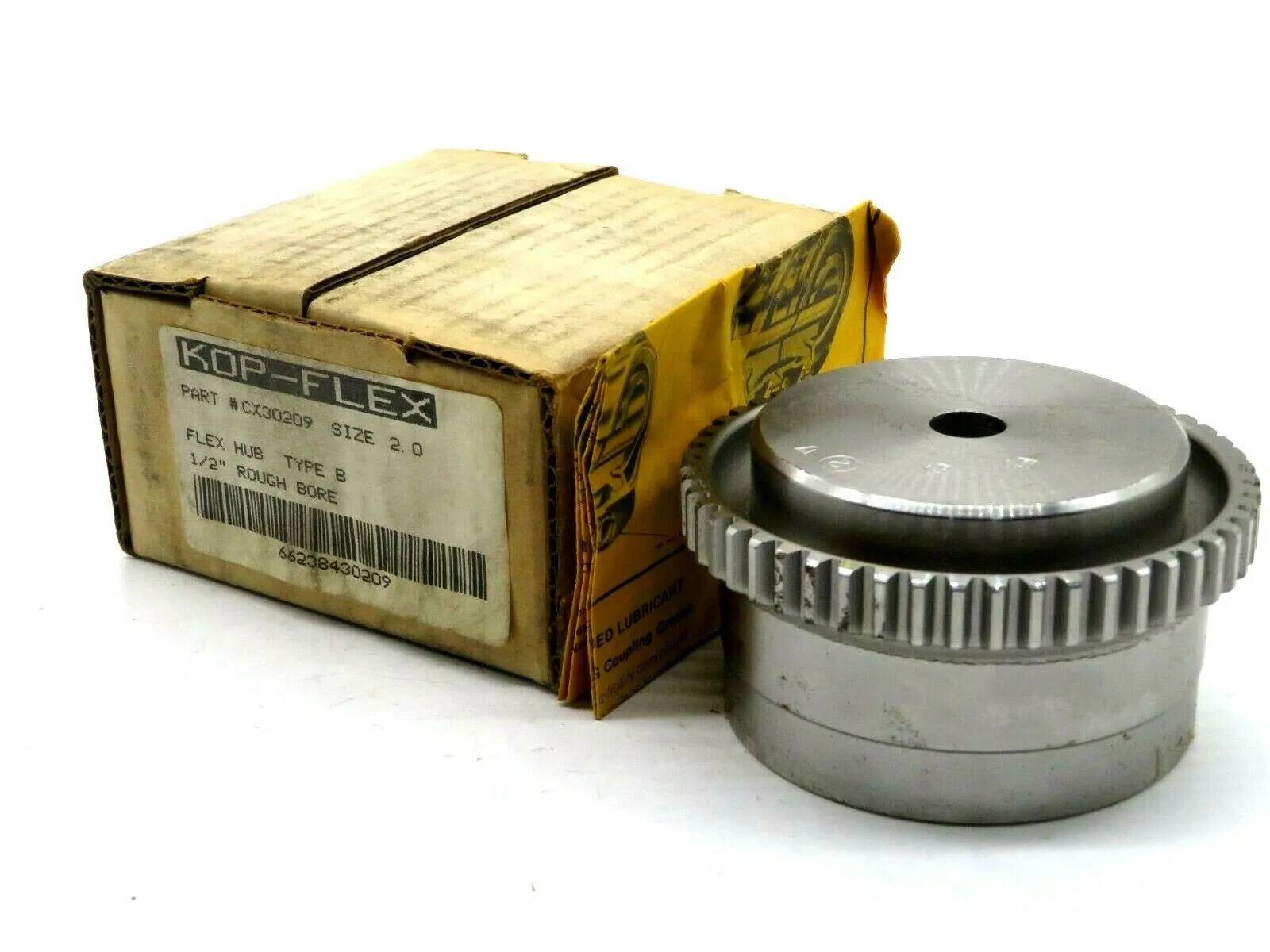 NEW KOP-FLEX CX30209 FLEX HUB 1/2" ROUGH BORE TYPE B SIZE 2.0