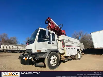 Used 2004 GMC T7500 Bucket (boom) trucks Wisconsin US | Proxy Equipment #1377804