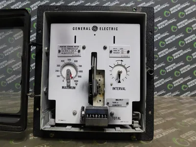 General Electric 730X54G13 Printing Demand Meter PD-57F 120V 60Hz Used