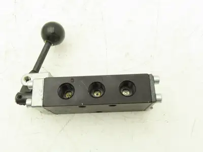 ARO E512LM 5/3-Position Maintain Hand Manual Control Pneumatic Air Valve 1/4"NPT