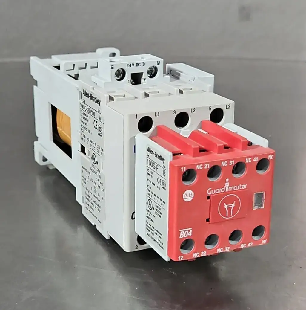 Allen-Bradley 100S-C43DJ14C Ser A (Complete Device). Safety Contactor. 4E-18