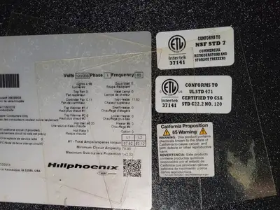 USED 2018 HILLPHOENIX SB310HOT