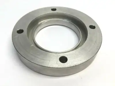 3” OD, 4 Hole, 1-5/8" ID | Unbranded Vacuum Flange, Approx.  - Used