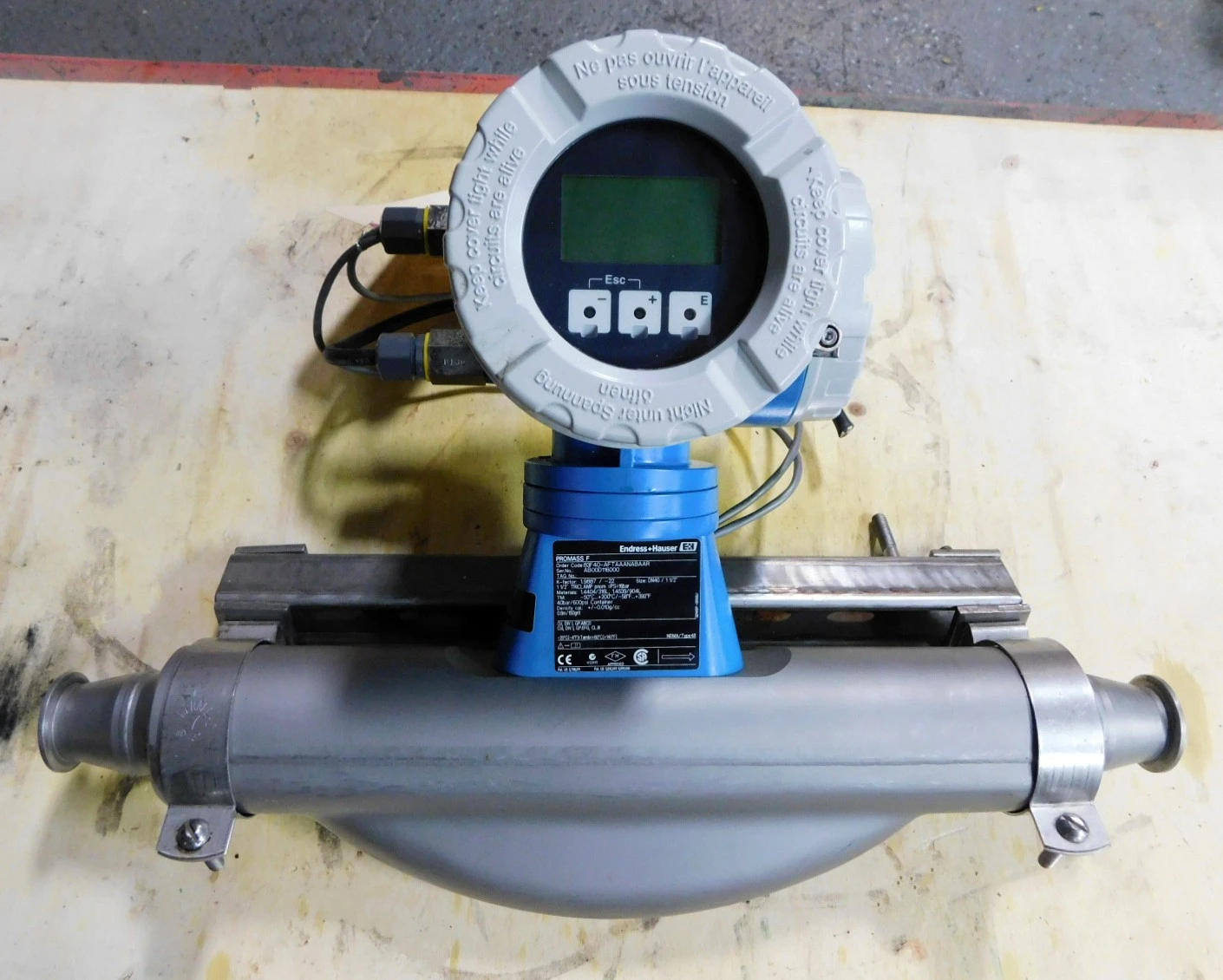 USED ENDRESS HAUSER PROMASS 83
