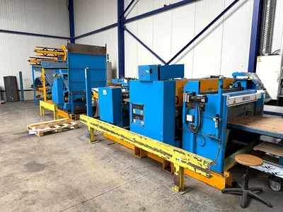 USED FORSTNER 1250 X 2 MM SLITTING & CUT TO LENGTH CNC