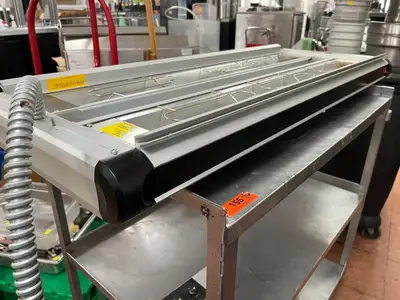 Used Hatco Used Hatco GR2A-42D 42" Glo-Ray Double Infrared Strip Warmer with Remote Controls - 120V Heat Lamps (Food) Illinois US | Falcon Restaurant Supply #1376167
