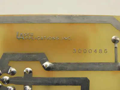 Laser Applications 3000485 High Voltage Control Circuit Board Card PCB
