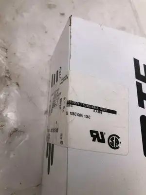TE Connectivity 52043-3 1/4″ Ring Tongue Terminal Connector 4AWG -NIB 1000pcs