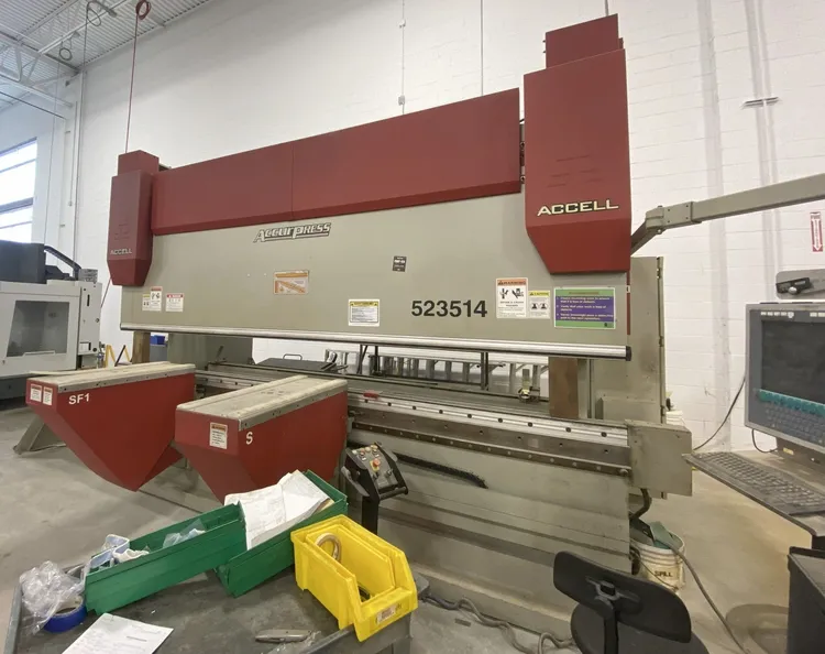 2010 ACCURPRESS ACCELL 523514 Brakes, Press | Active Machinery Sales, Inc.