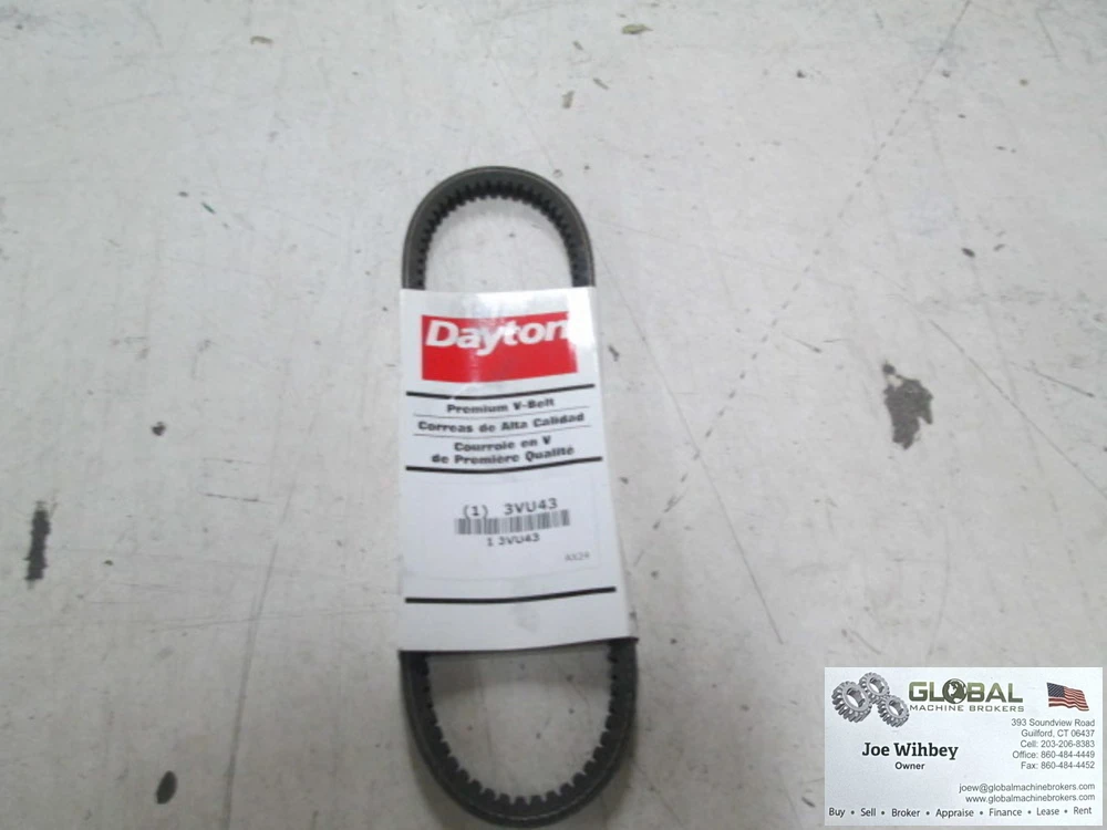 AX24 Cogged V-Belt Outside Length 26", 3VU43