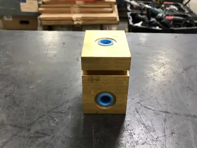 3 Way Solenoid Valve Block 23039