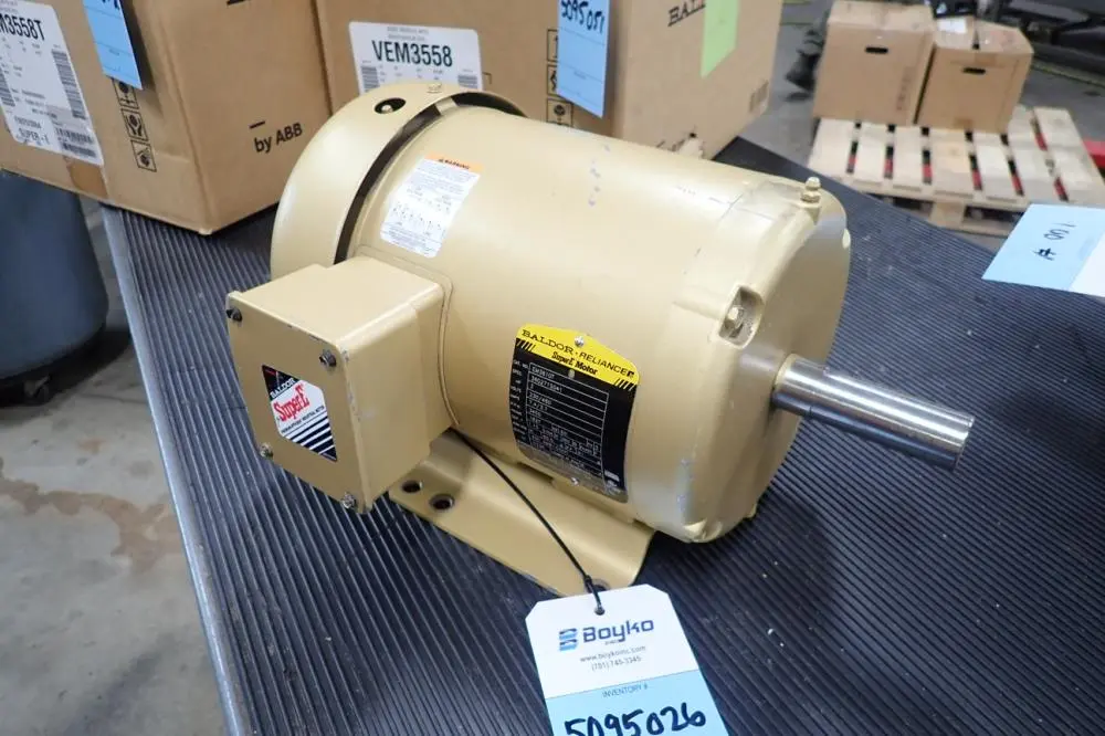 Baldor Super E Motor, 3 HP