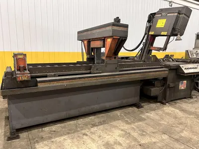 20" x 24" HEM MODEL #VT-125HA-1-SS SMART-SAW AUTOMATIC VERTICAL BAND SAW WITH NESTING: YOBRO #24105