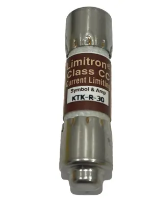 NEW BUSSMANN KTK-R-30 FUSES KTKR30 LOT OF 10