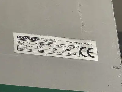 USED 2007 WITTMANN W753 ROBOT (2007)