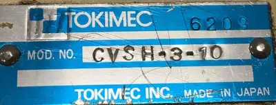 USED TOKIMEC CVSH-3-10