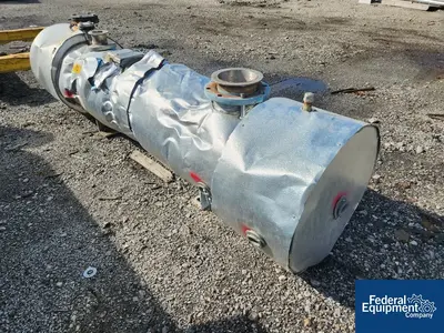 USED Atlas Industrial Manufacturing 157 Sq Ft Atlas Heat Exchanger, 304 S/S, 75/50
