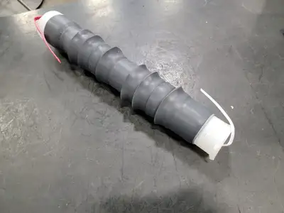 Cold Shrink QT-III Silicone Rubber Skirted Termination Kit