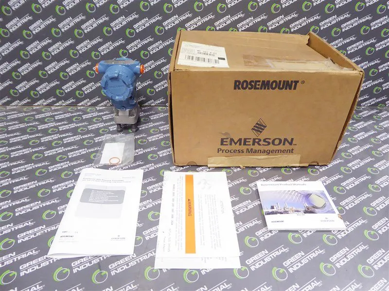Rosemount Emerson 3051CD4A02A1AH2B2T1 Pressure Transmitter Flowmeter 467598 New NIB