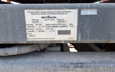 Used 2016 Skyjack SJ8841RT Scissor Lifters North Carolina US | Stack Equipment #1271294