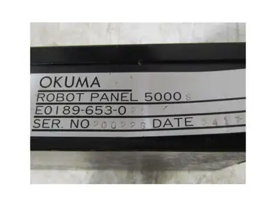 Okuma E0189-653-025 Teach Pendant Robot Control Panel 5000S