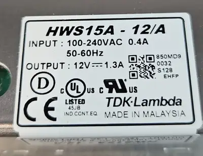 TDK Lambda HWS15A-12/A Power Supply Module. 4D-17