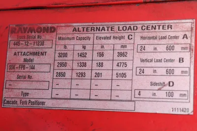 USED RAYMOND 445-C35STT