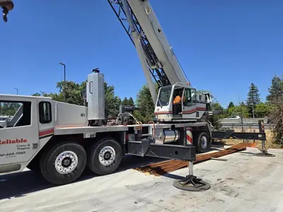 Used 2008 LINK-BELT HTC-8690 Telescopic Boom Lifts California US | Ben Kaplan Equipment #1233508