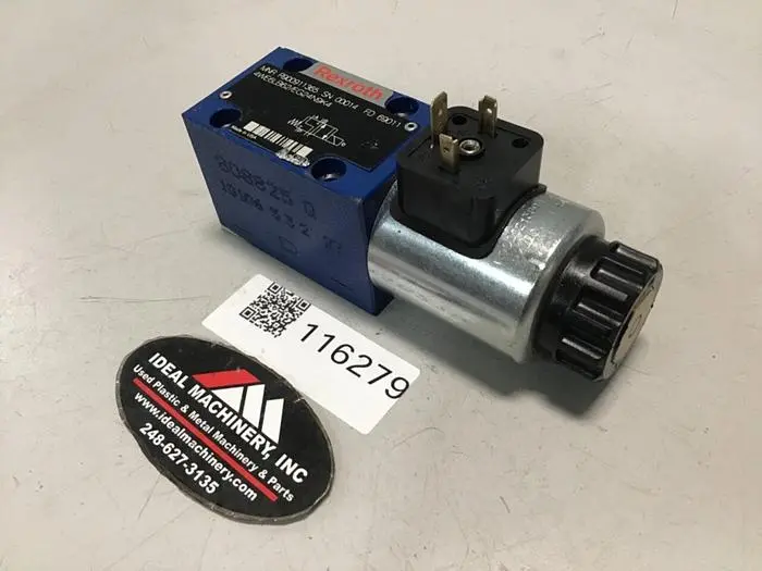 Used REXROTH 4WE6LB62EG24N9K4 Valves/Fittings Michigan US | Ideal Machinery #576647