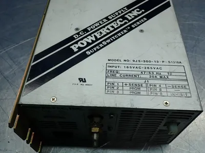Used POWERTEC INC 9J530013PS1318A DC Power Supplies Ohio US | HGR 24 #1070184