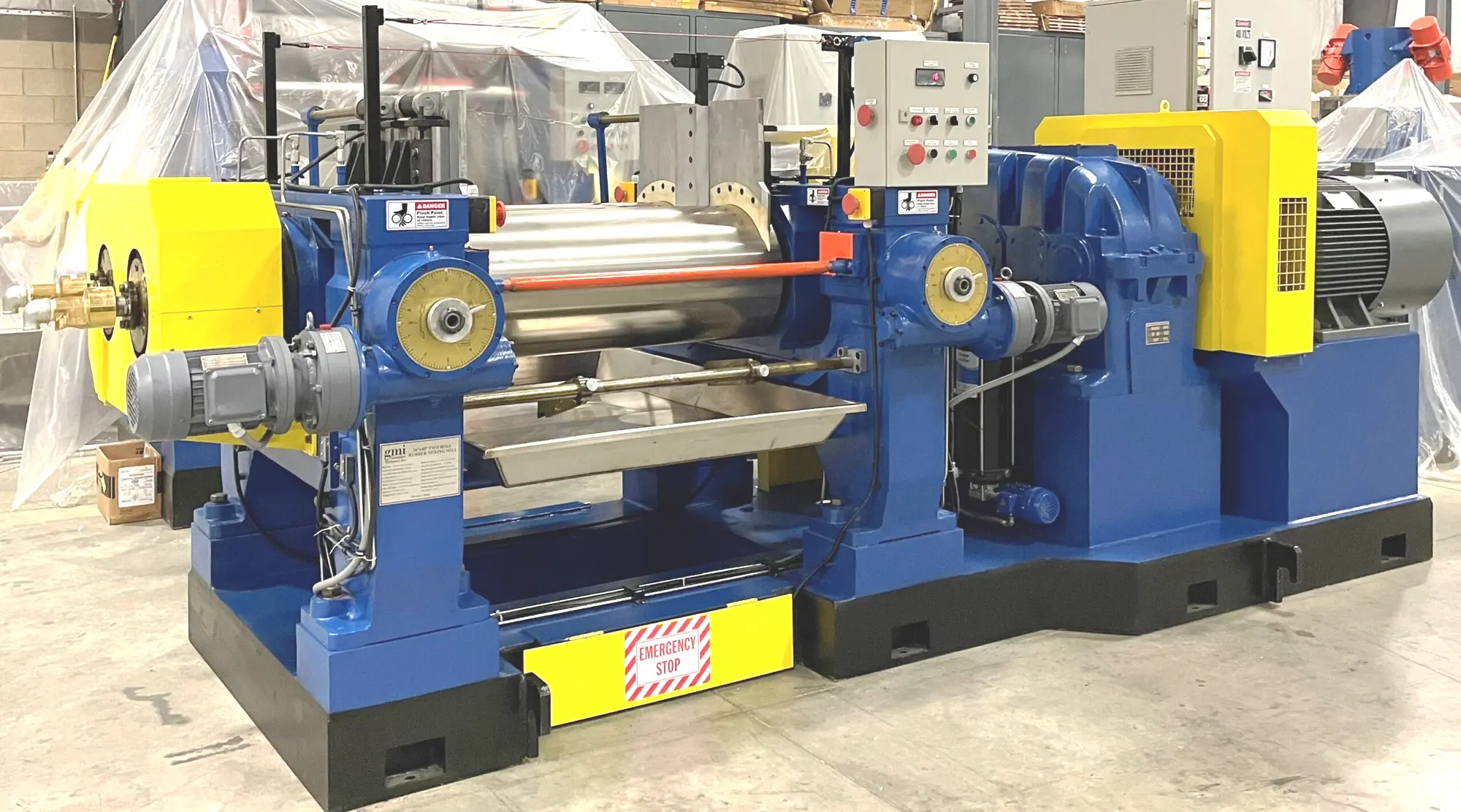 NEW  16″ x 40″ Two Roll Mill, Item # 1729