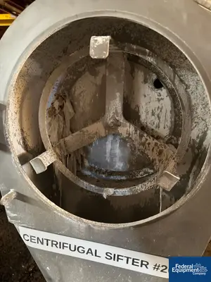USED SWECO CS8S Sweco centrifugal Sifter, S/S