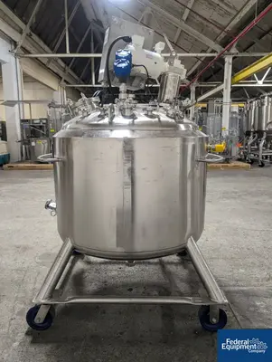 USED DCI 400 Liter DCI Reactor, 316L S/S, 45/125#