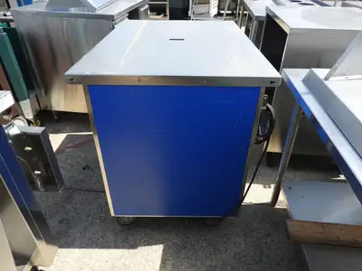 Used ColorPoint Used Colorpoint Stainless Steel Portable Work Station - SS44 Food Prep Tables Illinois US | Falcon Restaurant Supply #1376639