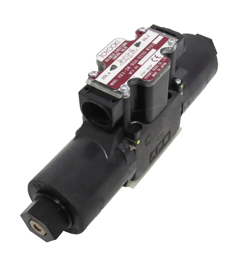 NEW TOYOOKI HD3-3W-BGA-025D-WYD2 SOLENOID VALVE HD33WBGA025DWYD2
