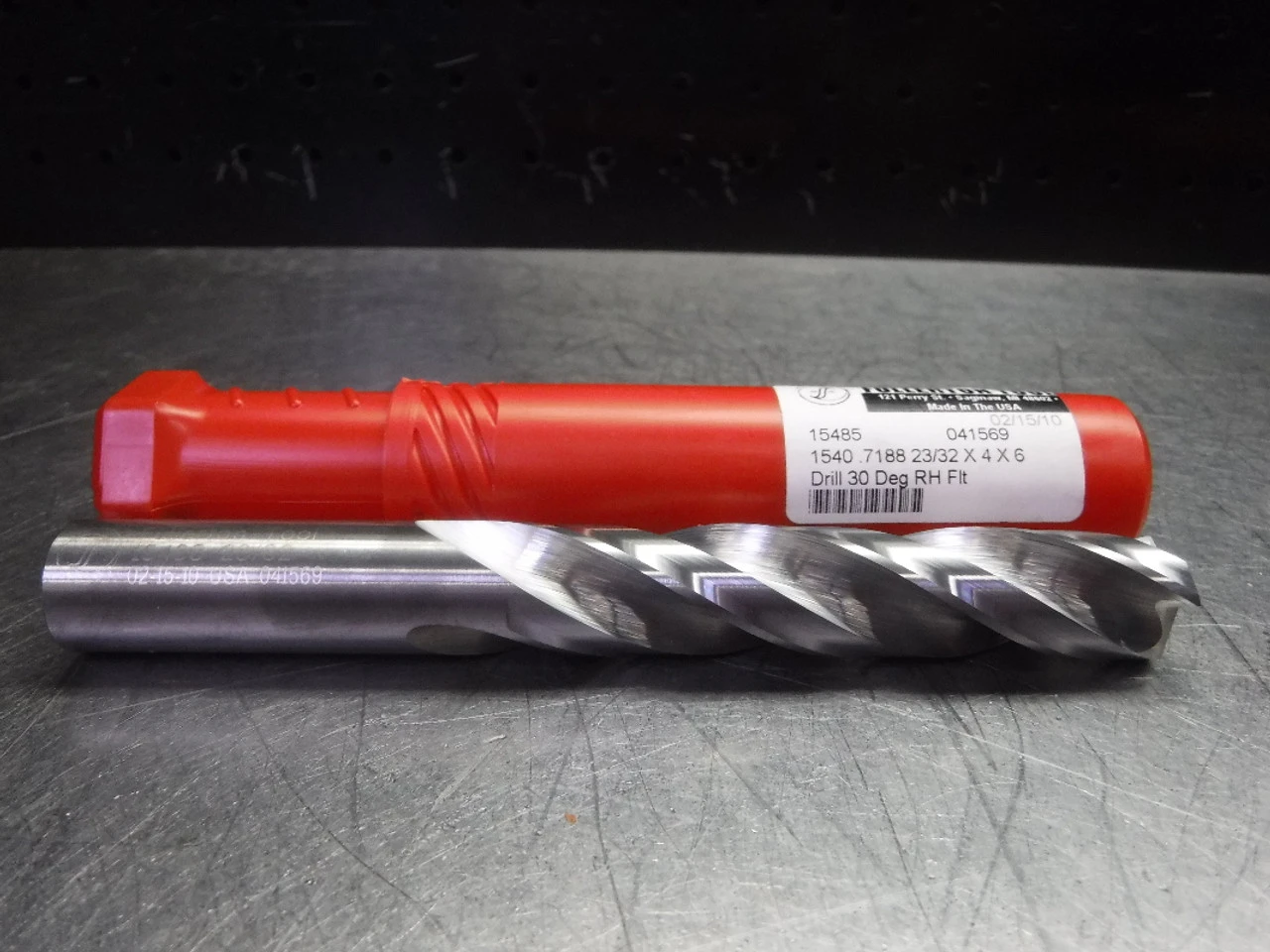 Fullerton Tool 23/32" Solid Carbide Drill 3 Flute 15485 (LOC2107A)