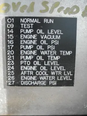 USED HOFFMAN CONTROL PANEL