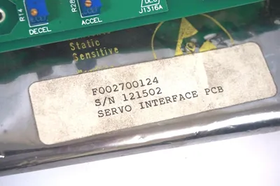 NEW RAPISTAN F002700124A SERVO INTERFACE BOARD