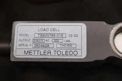 NEW METTLER TOLEDO TB600788-015/ TB600788015 LOAD CELL 500LB STOCK H448
