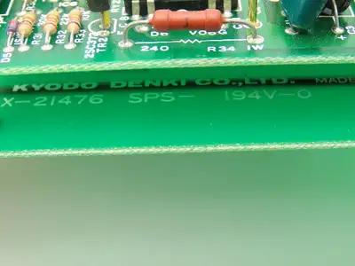 Kyodo Denki X-21476 SPS-194V-0 Control Panel CNC Circuit Board Sub Daughter