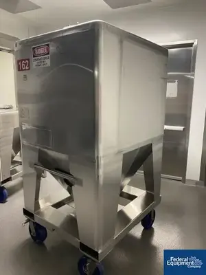 USED TOTE Systems 48" x 42" x 40" Tote Systems Stainless Steel Transfer Bins
